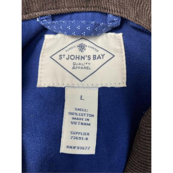 St.‎ John's Bay Lightweight Field Jacket American Blue L - Picture 4 of 10